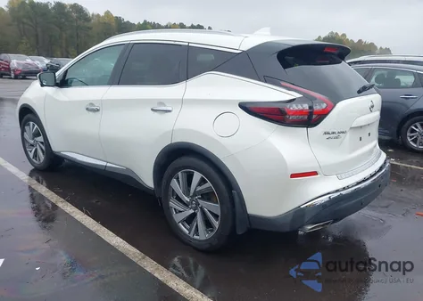 2020 Nissan Murano Sl Intelligent Awd from USA, damaged, VIN 5N1AZ2CSXLN142720